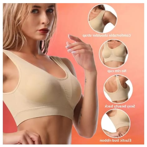 BUY 1 Get 1 Free Imported Soft Cotton NON PADED BRA