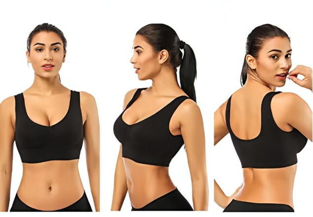 BUY 1 Get 1 Free Imported Soft Cotton NON PADED BRA