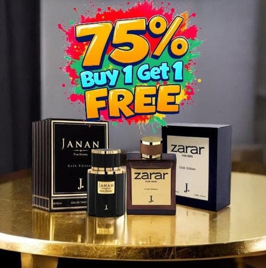 JANAN GOLD +ZARAR GOLD, BUY 1 GET 1 FREE 75% OFF