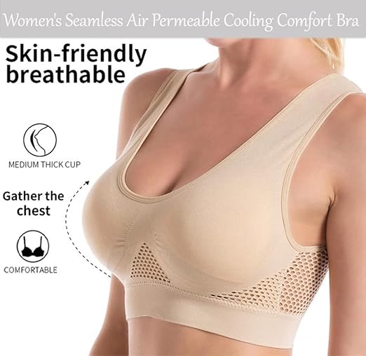 BUY 1 GET 2 FREE Breathable Cool Liftup Air Bra
