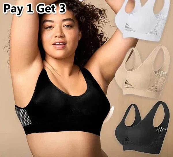 BUY 1 GET 2 FREE Breathable Cool Liftup Air Bra